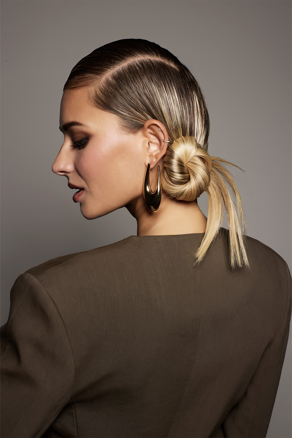 Slick Low Bun - Giannandrea for ESLA Italy - Luxe Collection
